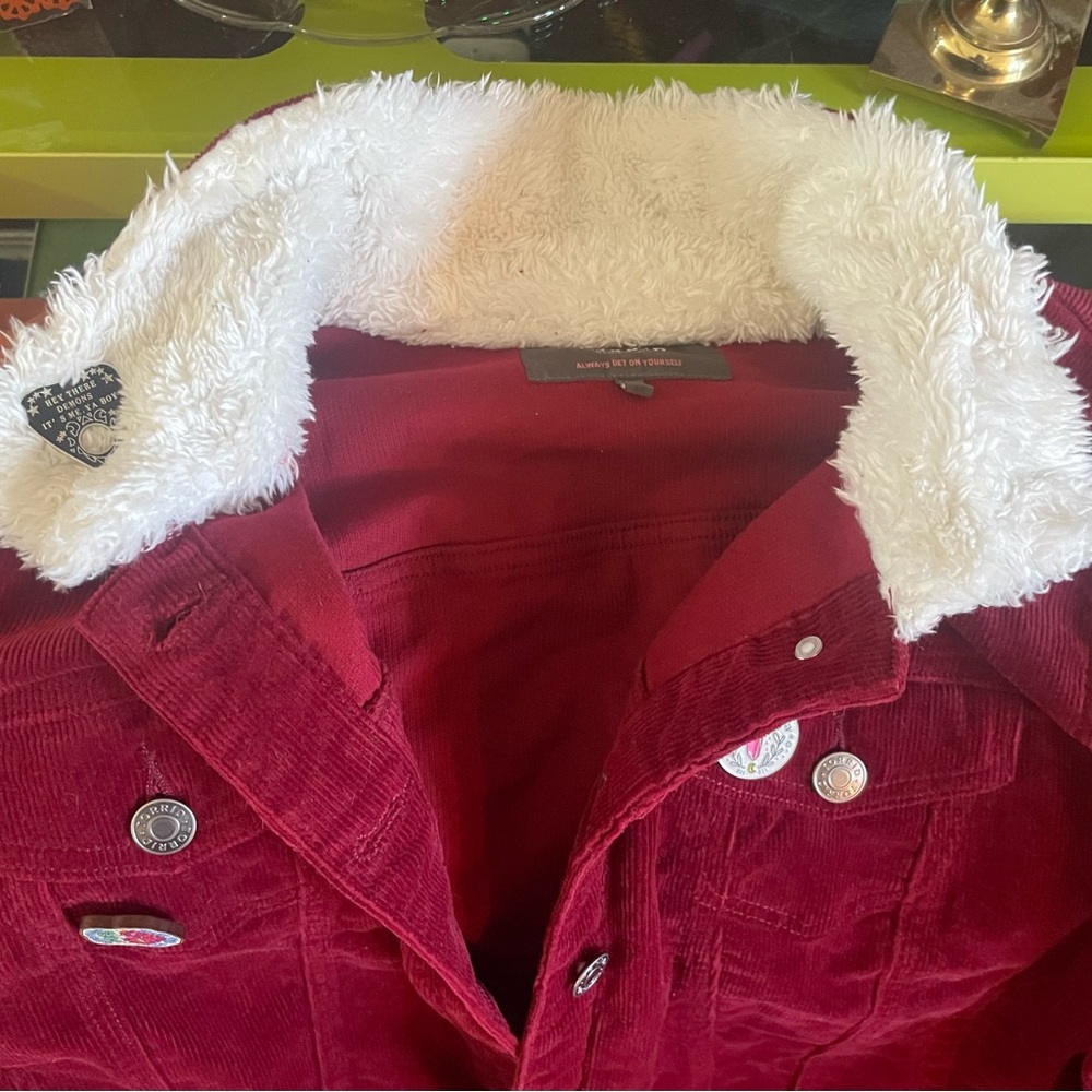Torrid Vintage Style Corduroy Jacket pins not included - Picture 4 of 5